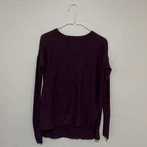 Deep purple long-sleeved shirt, women’s size XS-S